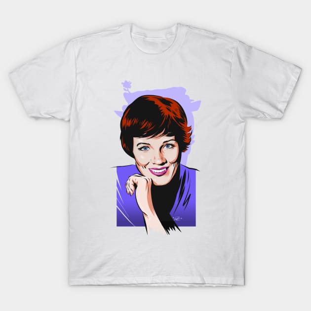 Julie Andrews - An illustration by Paul Cemmick T-Shirt by PLAYDIGITAL2020